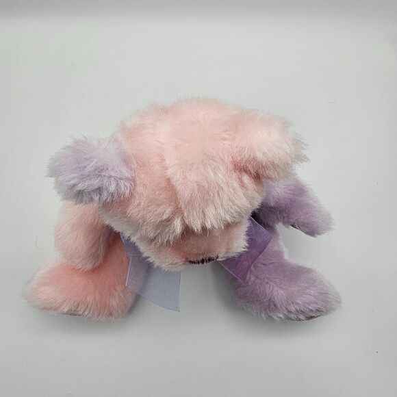 First & Main Teddy Bear Plush CAITLYN Pink & Lavender Stuffed Animal Toy 1684 8" - Picture 8 of 12